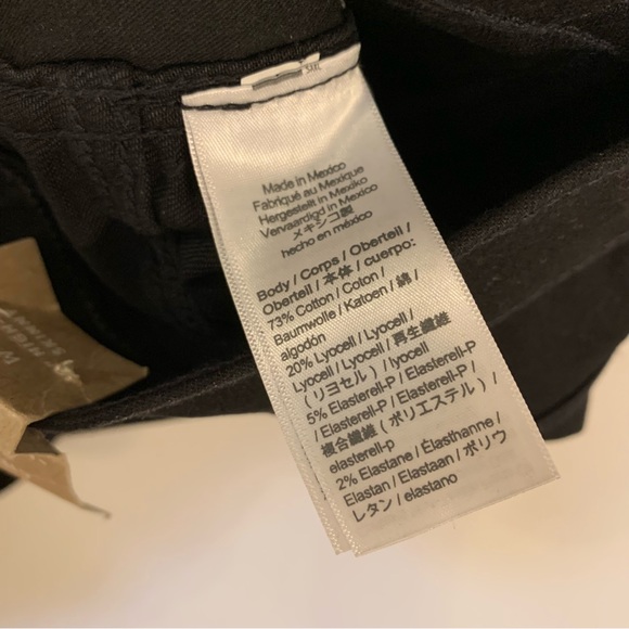 NWT Madewell 10" High-Rise Skinny Jeans in Black Frost, Size 29 - Picture 14 of 15